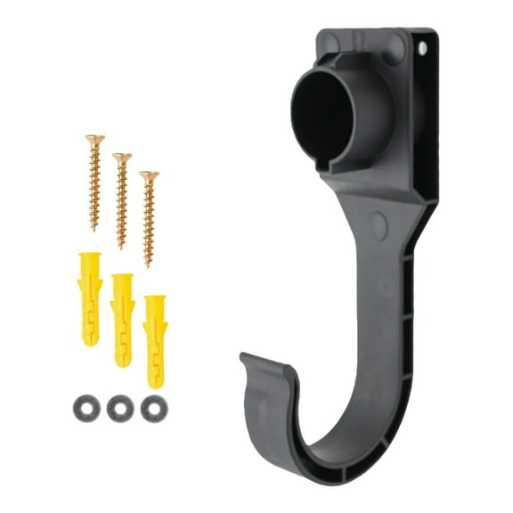 EV Charger Holder Gun-Head Socket Dock for Type 2 J1772 Charging Cable Connector