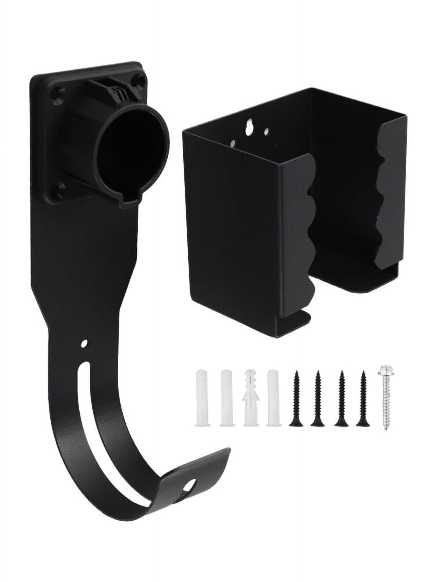 EV Charger Holder Wall Mount Kit for SAE J1772 Connector for Electric