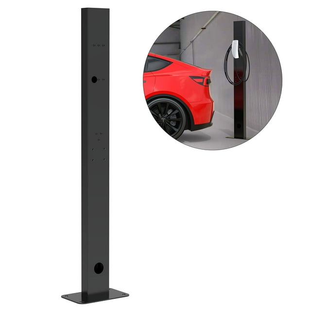 EV Charger Pedestal,Wall Connector PedestalEV Charging Station Stand