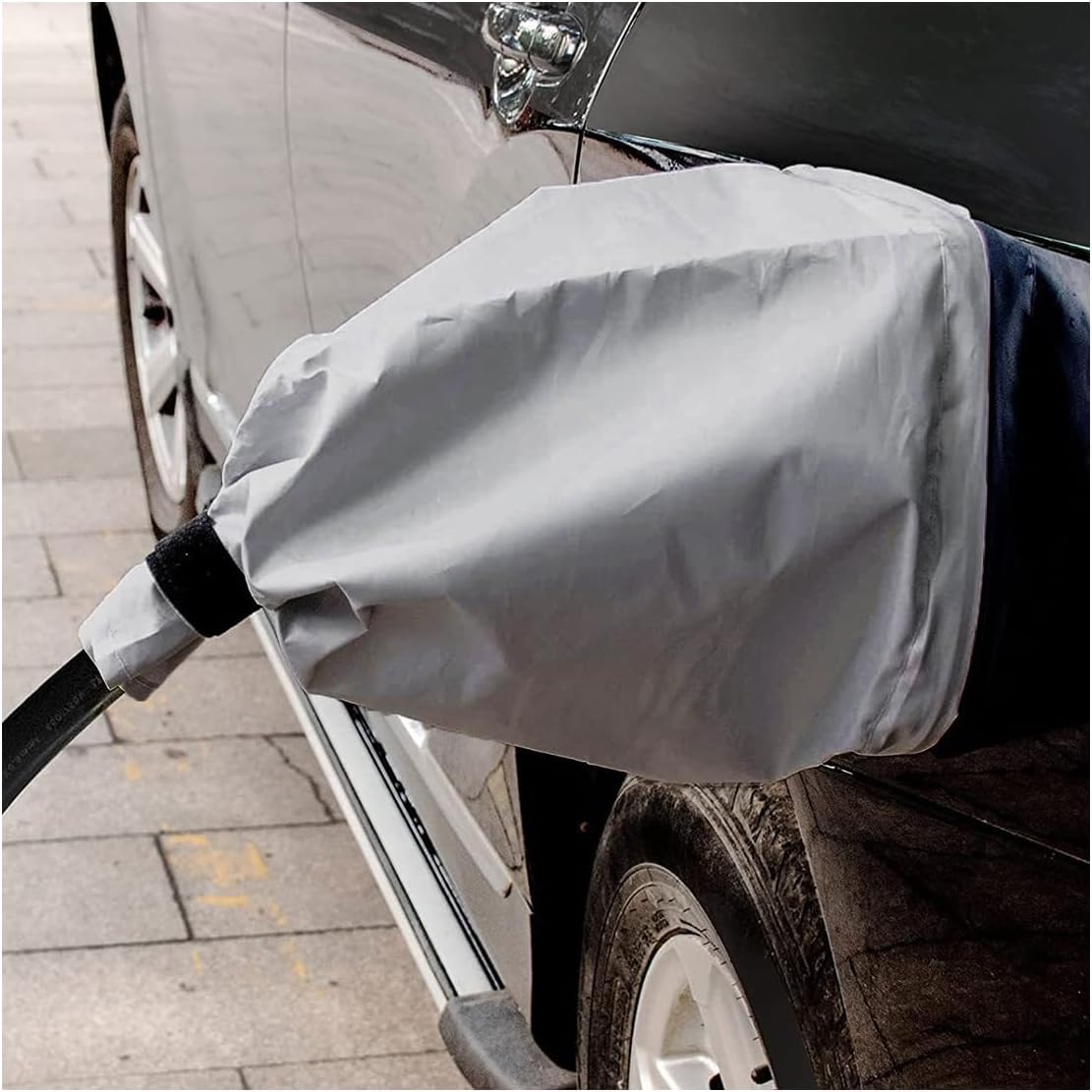 EV Charger Plug Port Cover, Waterproof Electric Car Charging