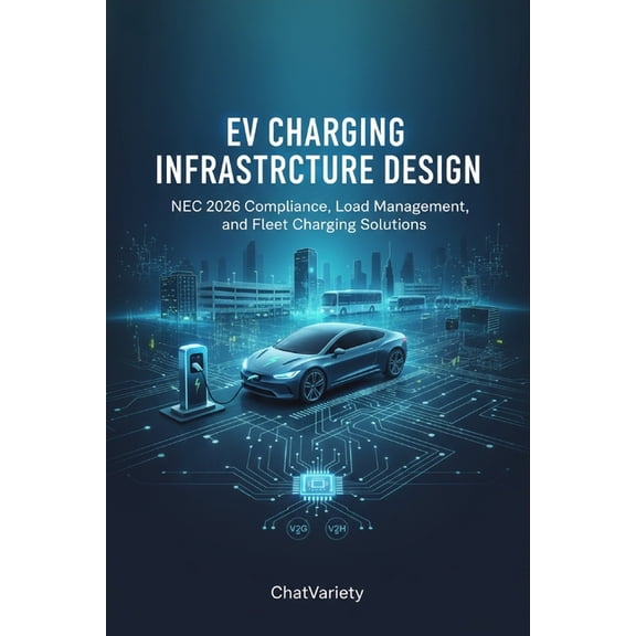 Electric Vehicle & Battery Engineering EV Charging Infrastructure Design: NEC 2026 Compliance, Load Management, and Fleet Charging Solutions, (Paperback)