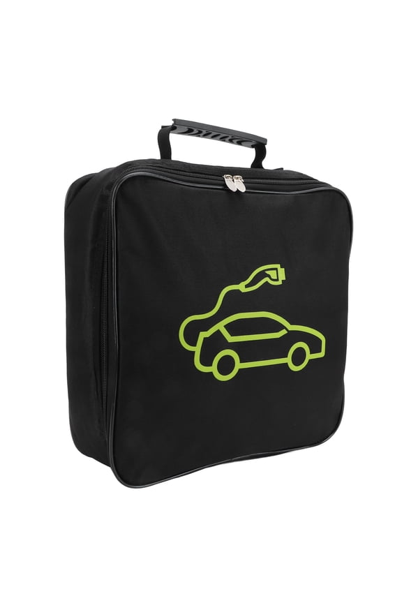 EV Charging Plug Bag, Charging Cable Storage Bag Large Capacity Wear Resistant Waterproof For Cars