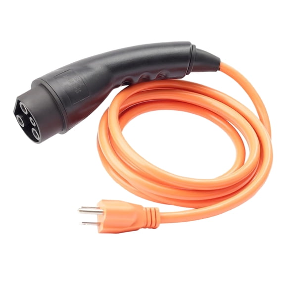 EV Charging Replacement Cord 10ft Length 3 Prong 120V Input Weather Resistant Construction For Multiple Club Carts Brands