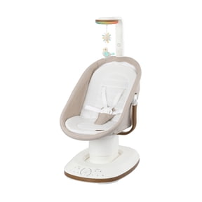 Evenflo Elara 2-in-1 Smart Motion Swing & Soothing Nest, Coastal Coffee