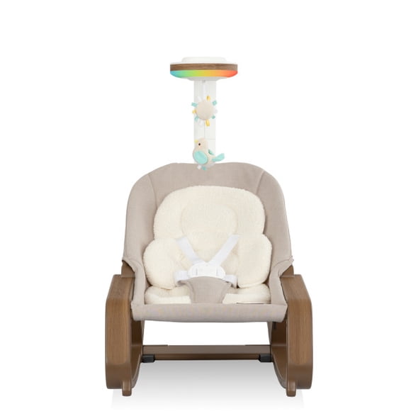 Evenflo Lyra 2-in-1 Infant to Toddler Rocker (Coastal Coffee)
