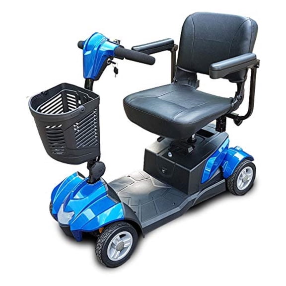 Ev Rider CityCruzer 4 Wheels Transportable Mobility Scooter, Blue