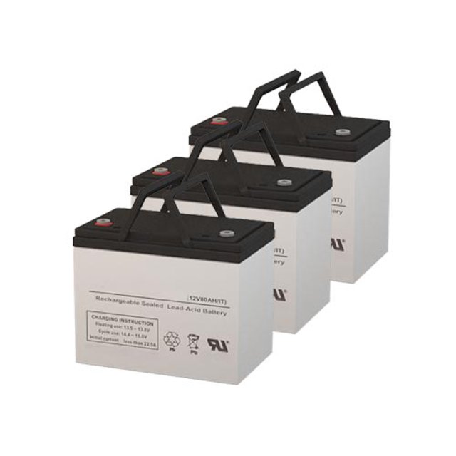 EV Rider Power Bike Wheelchair Batteries (Replacement)