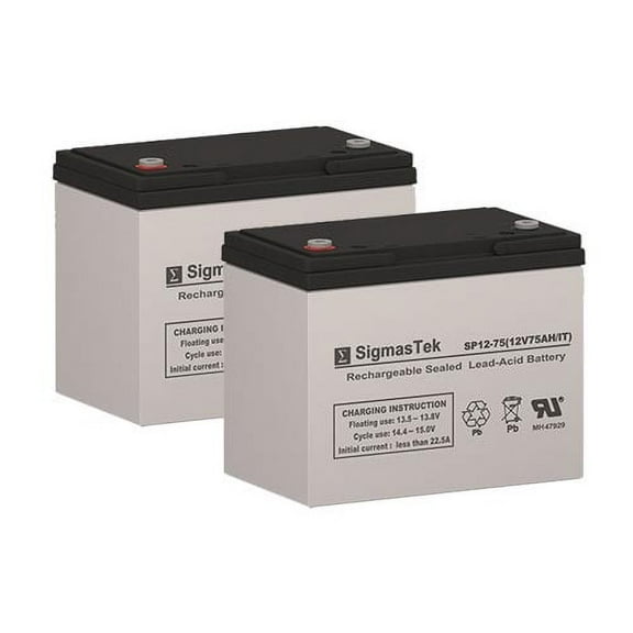 EV Rider Royale 3 Wheel Scooter Wheelchair Batteries (Replacement)