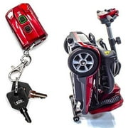 EV Rider TRANSPORT Automatic Folding Mobility Scooter Red