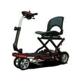 thumbnail image 1 of EV Rider TRANSPORT PLUS Folding Mobility Scooter Red, 1 of 4