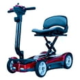 thumbnail image 1 of EV Rider Transport AF 4W Automatic Folding Scooter - 4 Wheel - 51 lbs - Metallic Red, 1 of 10