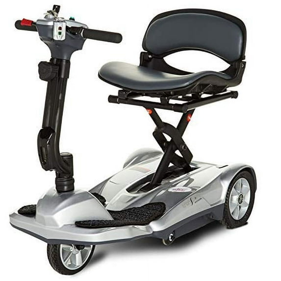 EV Rider Transport AF Mobility Scooter- Automatic Folding Mobility Scooter - Silver