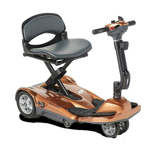 EV Rider Transport AF Plus Automatic Folding Travel Mobility Scooter - Copper