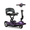 thumbnail image 1 of EV Rider Transport M EZ(Easy Move) S19M Fold Manual Folding Electric Mobility Scooter for Adults Seniors Handicapped Lightweight Mobility Travel Scooter, 11.5 Ah Li Battery Pack-Metallic Plum, 1 of 5