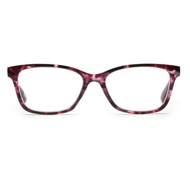 EV1 Maisie Purple Pink Tortoise +3.00 Reading Glasses with Case