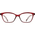thumbnail image 1 of EV1 Pippa Crystal Red +1.25 Reading Glasses with Case, 1 of 8