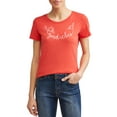 thumbnail image 1 of EV1 from Ellen DeGeneres Good Vibes Short Sleeve Graphic Tee Women's, 1 of 5