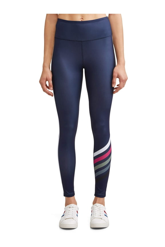 Graphic Stripe Legging Women's (Evening Blue)