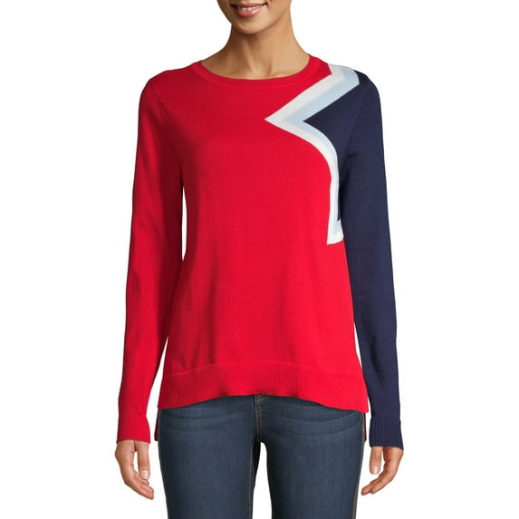 EV1 from Ellen DeGeneres Women's Bright Star Sweater