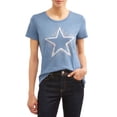 thumbnail image 1 of EV1 from Ellen DeGeneres Womens' Star Crew Tee, 1 of 7