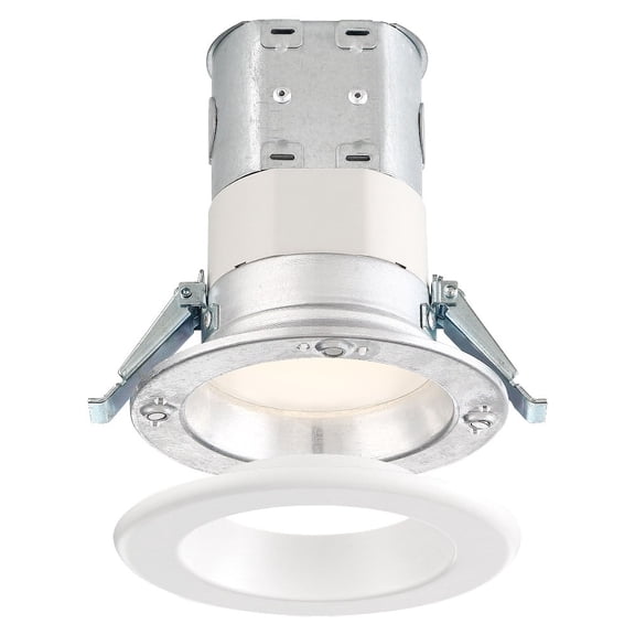 Easy-Up 4 in. 5000K White Remodel Magnetic Recessed Integrated LED Kit