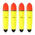 thumbnail image 1 of Uxcell 4.2oz Fishing Slip Bobbers 4 Pack EVA Fishing Float Yellow, 1 of 6