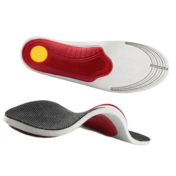 EVA Arching Support Shoe Insoles Footbed Pad For Flat Feet With Shock Absorption Breathable Design For Running And Sport