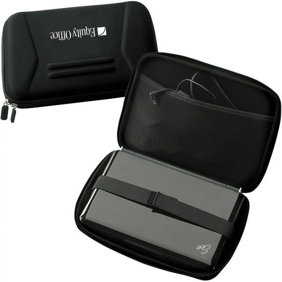 EVA BLACK ZIP MOLDED 13" LAPTOP CASE