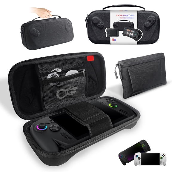 EVA Carrying Case Shockproof Game Console Storage Bags Anti-Drop Organizer Bag for ROG XBOX Ally/ROG XBOX Ally X Gaming Accessories