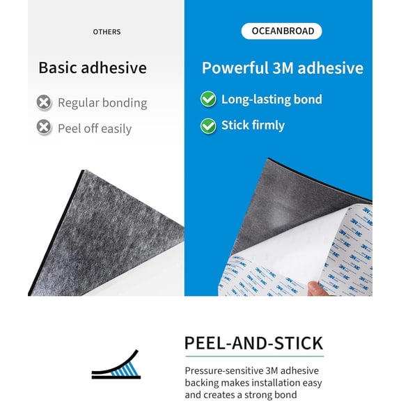 EVA Foam Boat Flooring with Adhesive Backing Marine Self-Adhesive Decking 96''x45.6''/36''/28.8''/16.8'', 48''x16.8'' Faux Teak Sheet for Jon Boats Swim Platform Helm Pad RV Floor