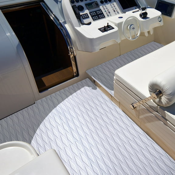 EVA Foam Boat Marine Flooring Mat Diamond Teak Decking Pad Non-slip Carpet