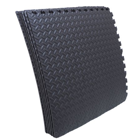 EVA 4 sqft Foam Tile Exercise Protective Flooring, 6-Tiles