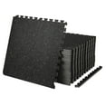 thumbnail image 1 of EVA Foam Floor Mats 24x24, 0.56” Thick Interlocking Rubber Tiles - 25 Pcs Workout Floor Mat for Home Gym, Exercise, Playroom - 100 Sq Ft Coverage, 1 of 5
