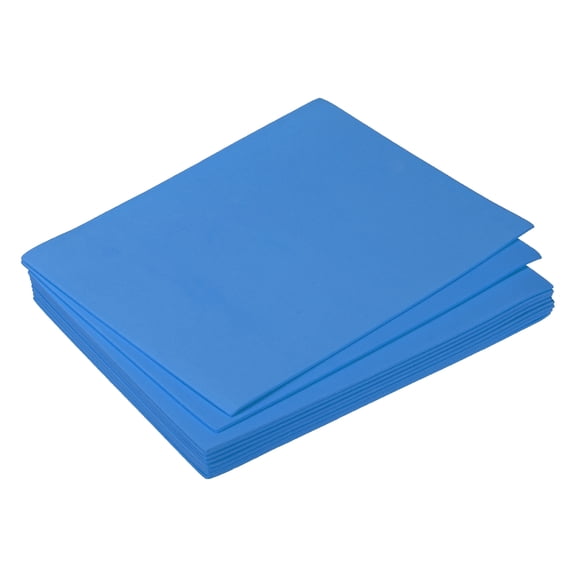 EVA Foam Sheets Blue 7.6 Inch x 5.9 Inch 1.5mm Thickness for Crafts DIY 10Pcs