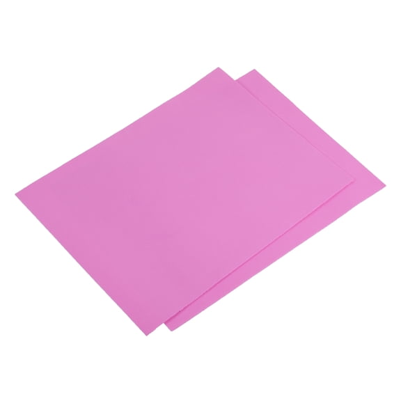 EVA Foam Sheets Dark Pink 10.8x8.4 Inch 1.5mm Thickness for Crafts DIY Pack of 2