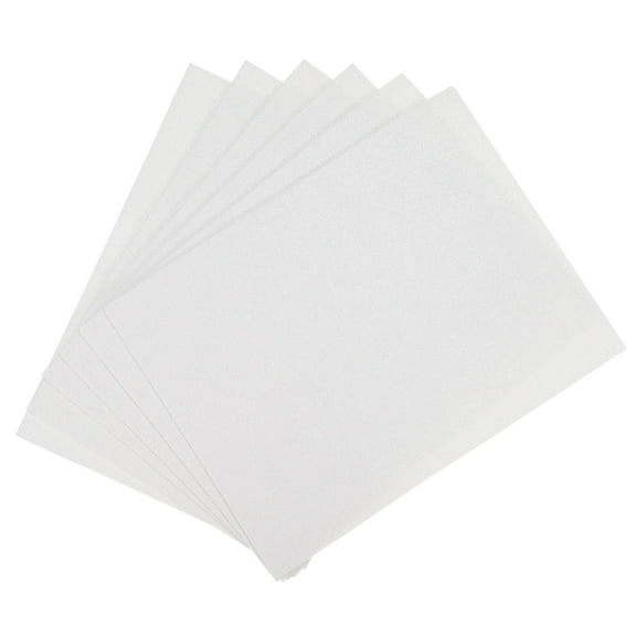 EVA Foam Sheets Glitter White 10.8 Inch x 8.5 Inch 2mm Thick Crafts Foam 20Pcs