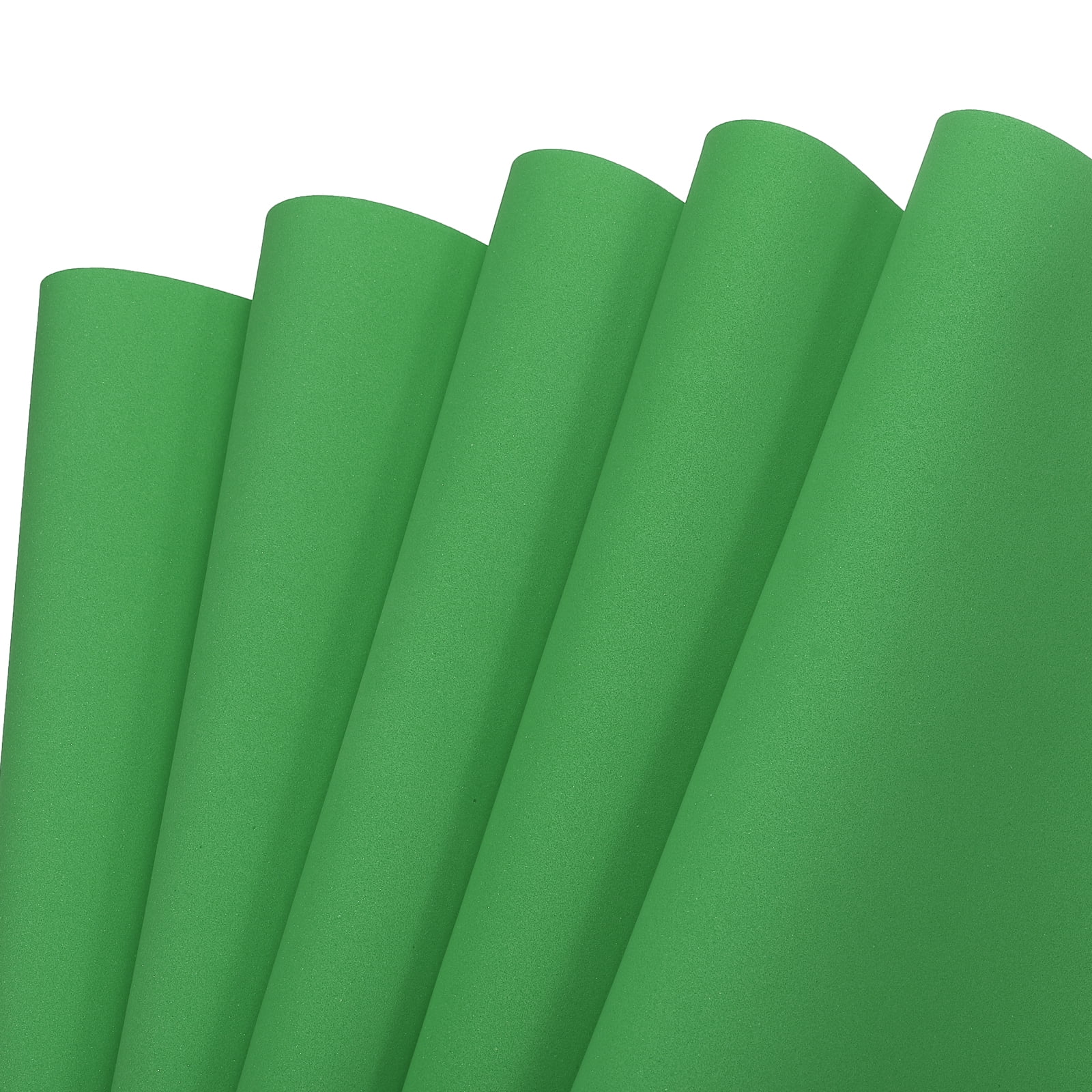 EVA Foam Sheets Grass Green 19.7 Inch x 35.4 Inch 1mm Thick Crafts Foam Pack of 5