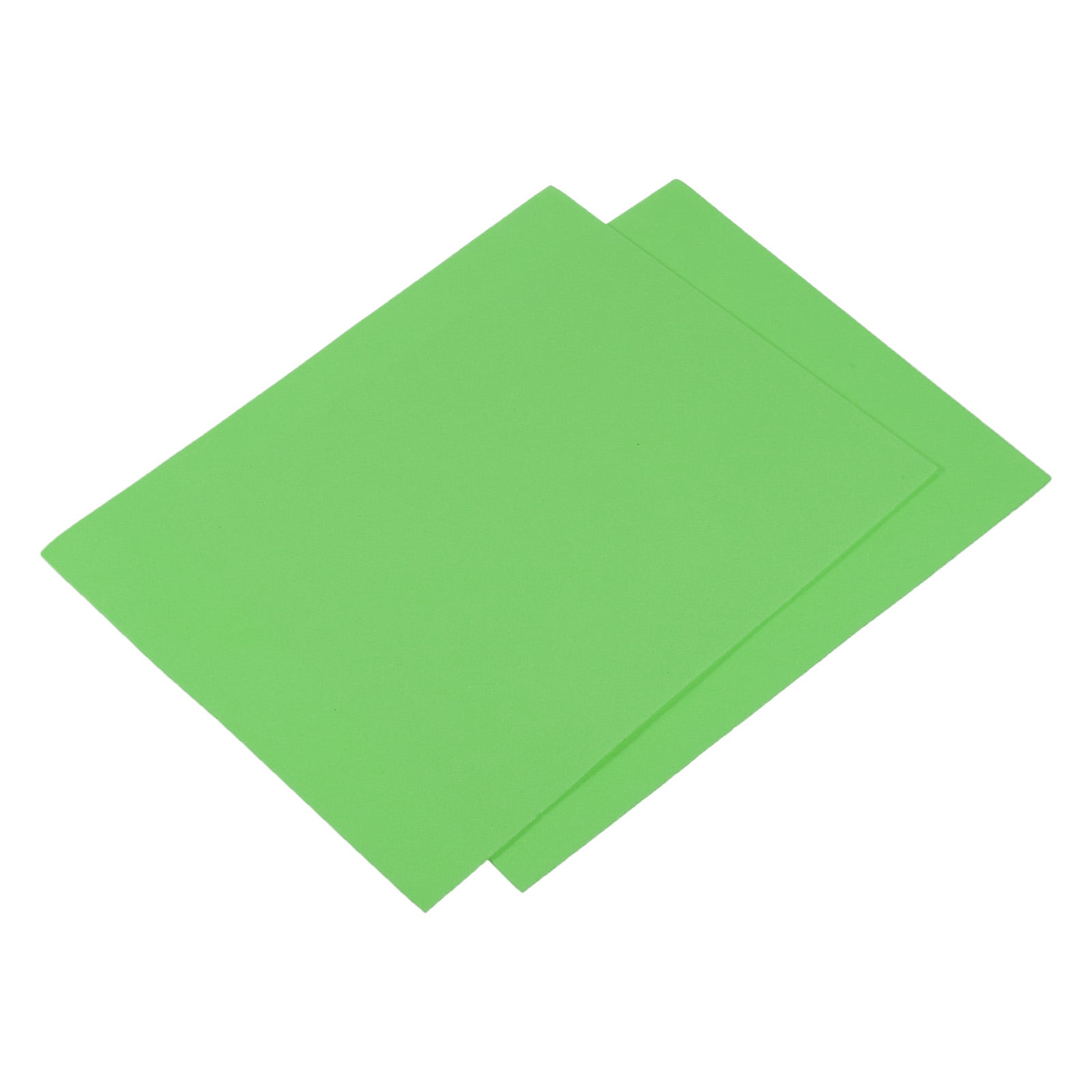 Green, rectangular, foam sticks 10 pk