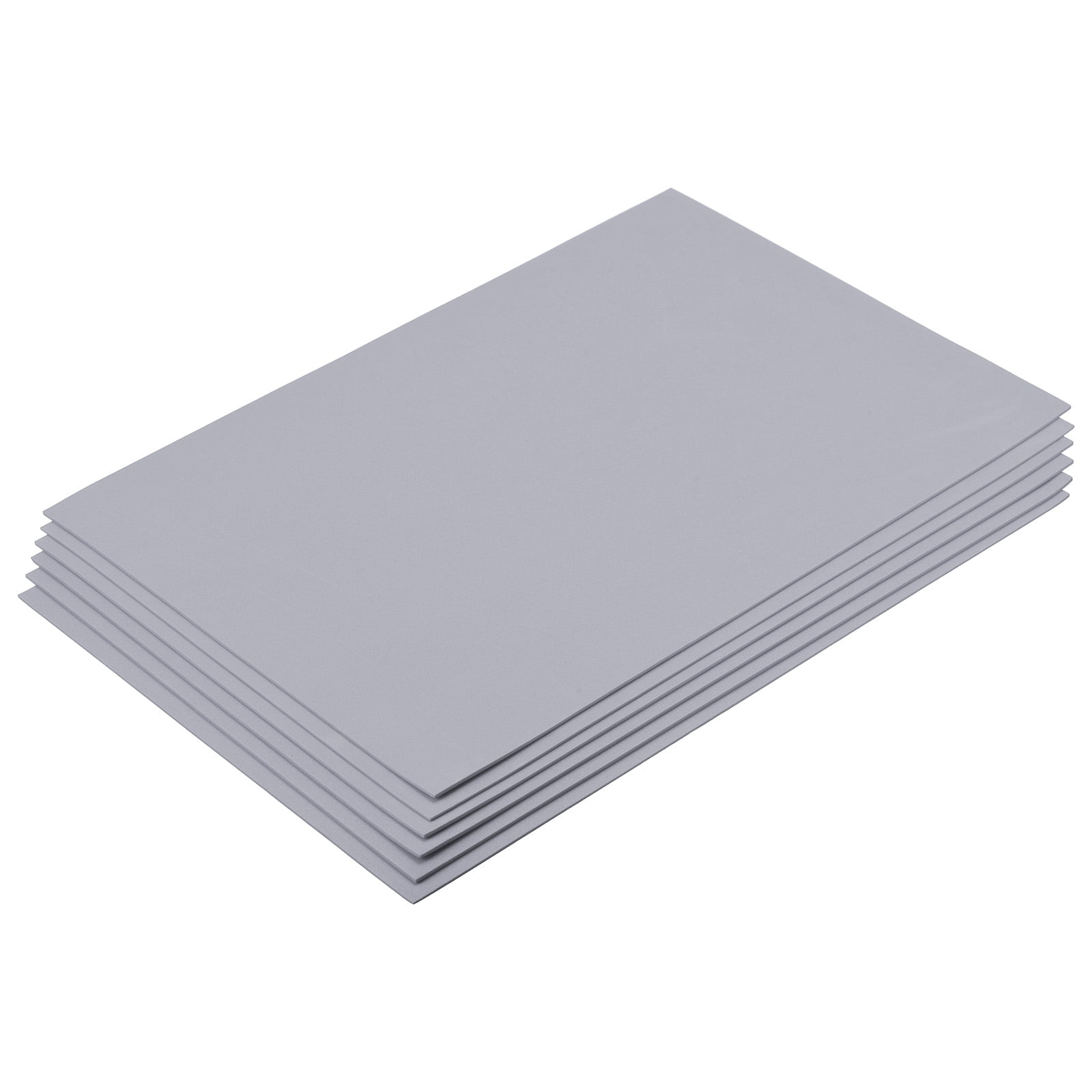 Craft Foam Sheets--12 x 18 Inches - Light Gray - 5 Sheets-2 MM