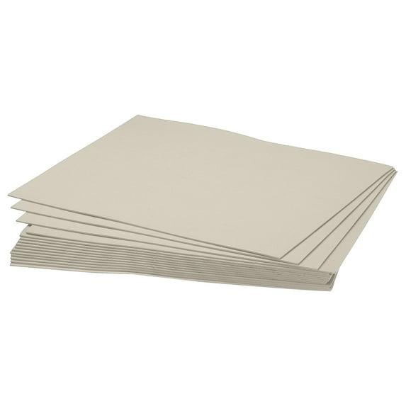 EVA Foam Sheets Light Grey 10.8 x 8.5 Inch 1.7mm Thick Crafts Foam Sheets 15Pcs