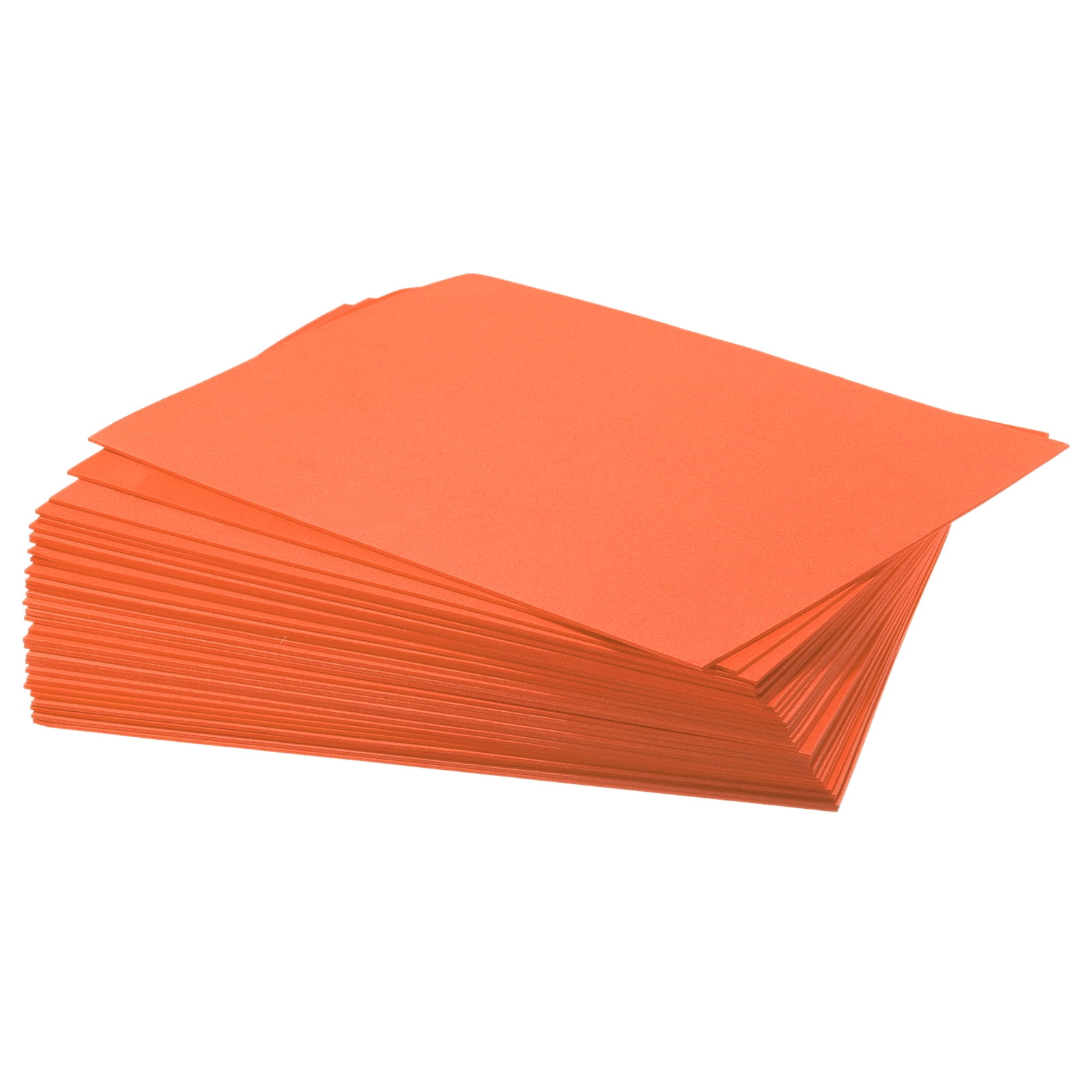 EVA Foam Sheets Orange 12 Inch x 9 Inch 2mm Thickness for Crafts DIY Pack of 30