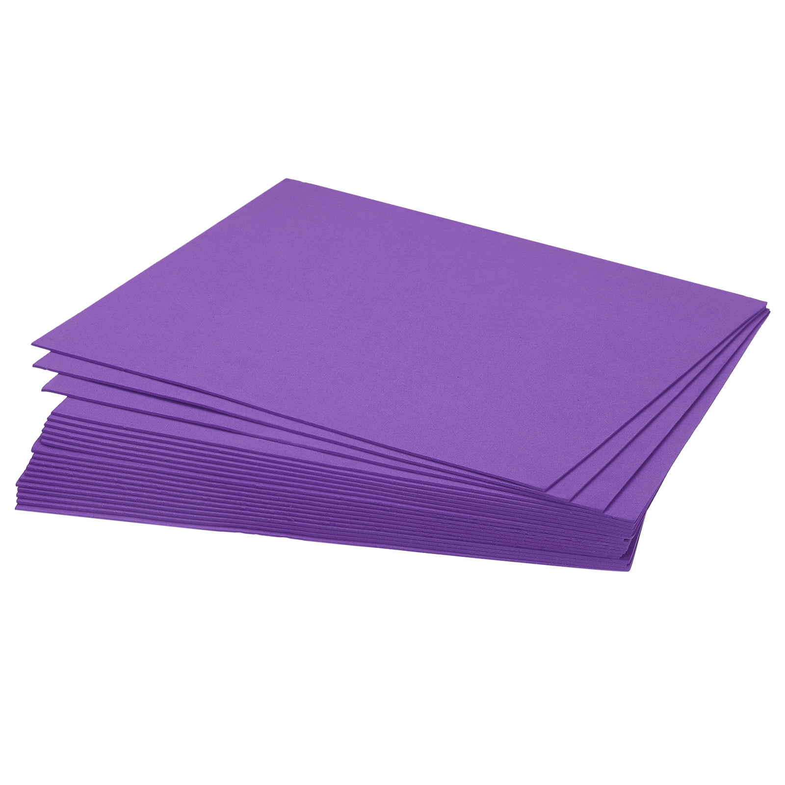 EVA Foam Sheets Purple 10.8 x 8.5 Inch 1.7mm Thick Crafts Foam Sheets