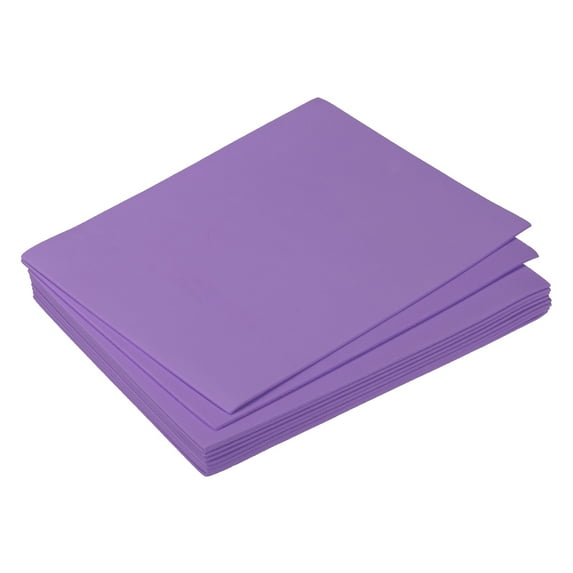 EVA Foam Sheets Purple 7.6 Inch x 5.9 Inch 2mm Thickness for Crafts DIY 10Pcs