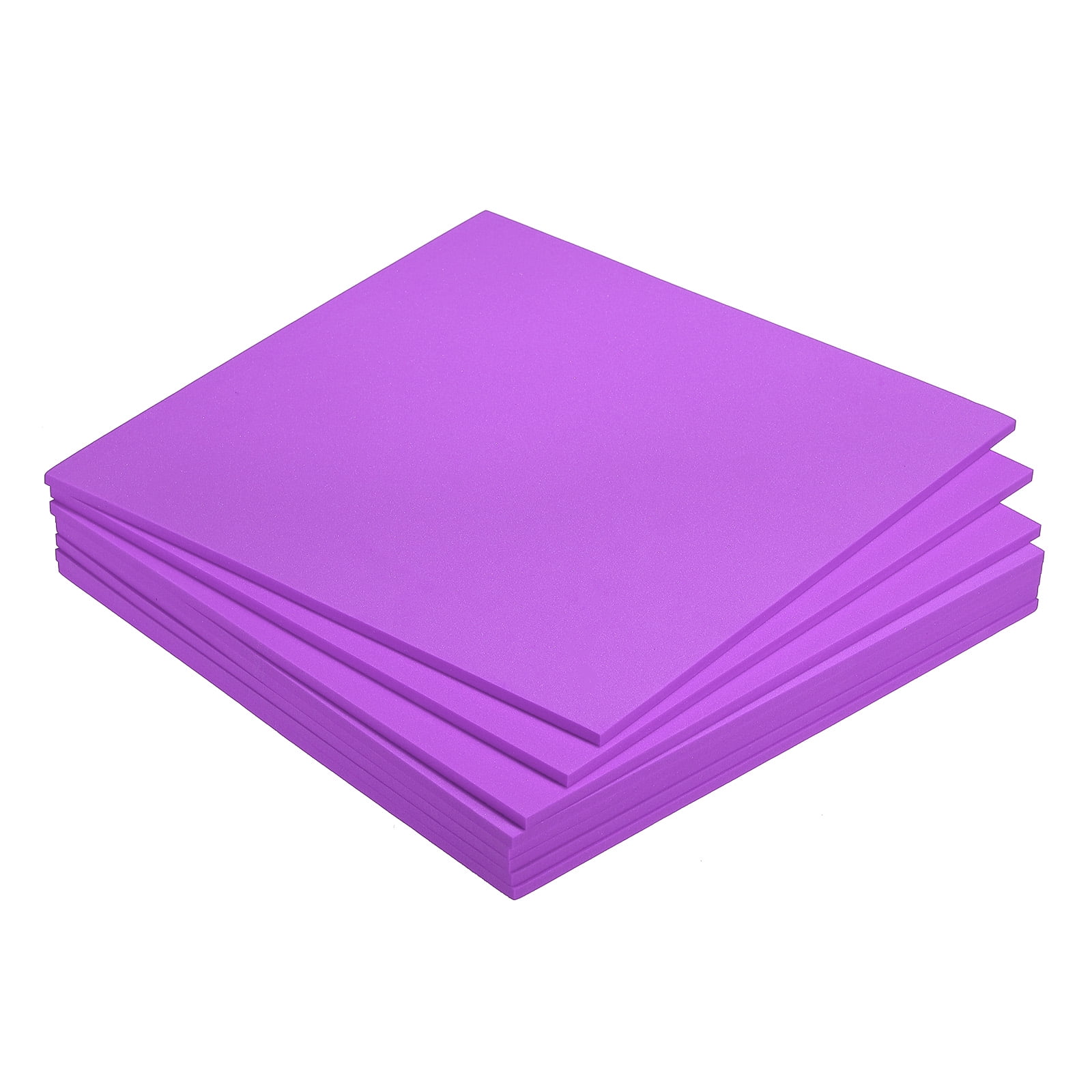 EVA Foam Sheets Purple 9.8 Inch x 9.8 Inch 5mm Thick Crafts Foam Sheets