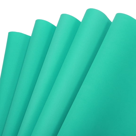 EVA Foam Sheets Teal 19.7 Inch x 19.3 Inch 1mm Thick Crafts Foam Pack of 5
