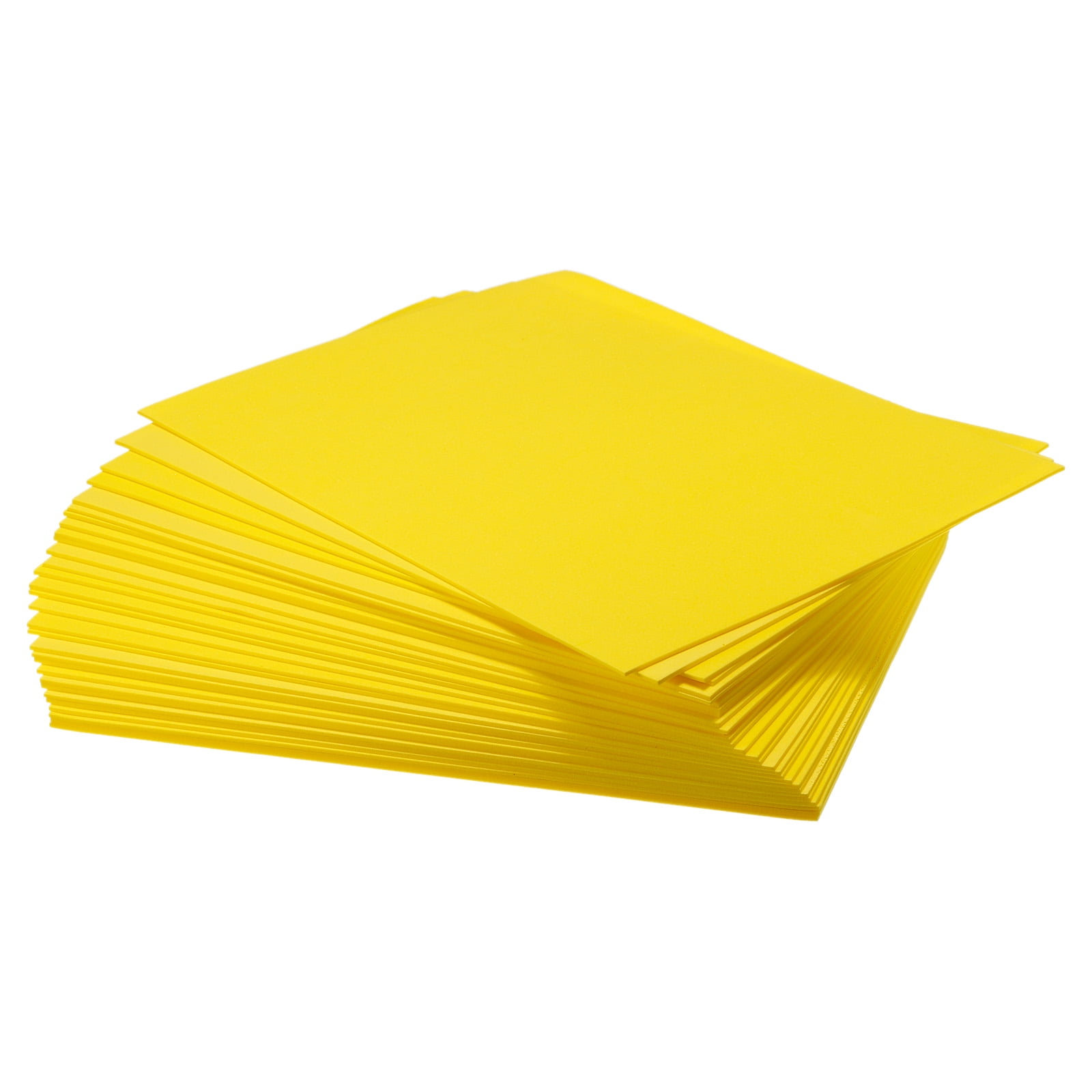 EVA Foam Sheets Yellow 12 Inch x 9 Inch 2mm Thickness for Crafts DIY