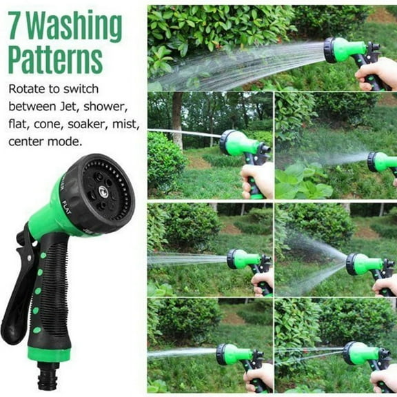 EVA Garden Telescopic Spring Tube Hose Plastic Multifunctional Car Wash Water Sprays Sprinkler for