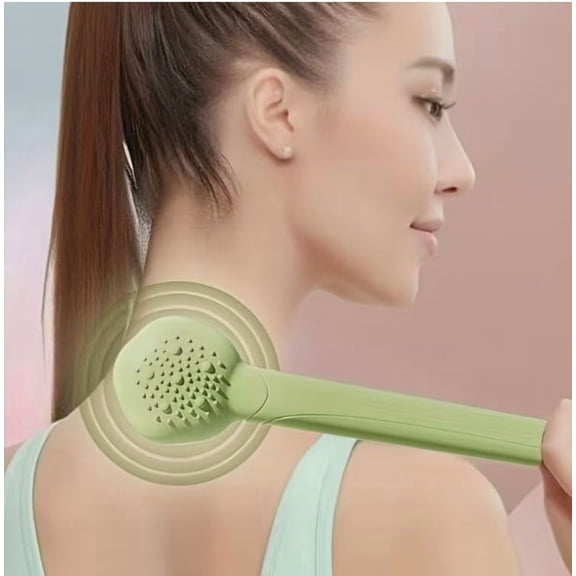 EVA Gua Sha Board & Meridian Pounding Stick Facial & Body Massage Tool for Relaxation, Circulation & Muscle Tension Relief