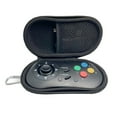thumbnail image 1 of EVA Hard Shell Carrying Case Compatible with 8Bitdo NEOGEO/M30 Game Controllers, Shockproof Protective Travel Zipper Bag for Storage-Black, 1 of 9
