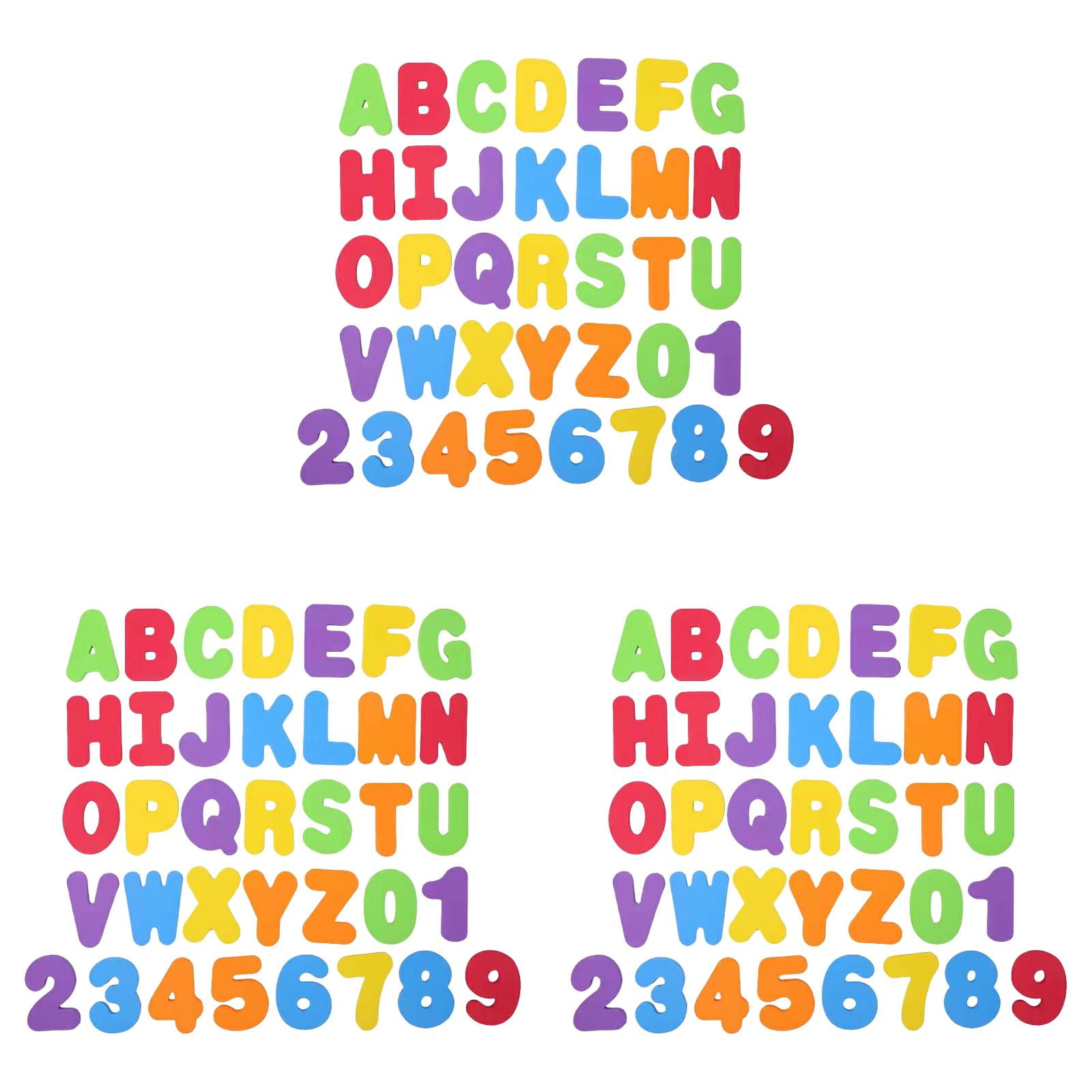 EVA Letter And Number Recognition Seeing And Spelling Learning Toys ...